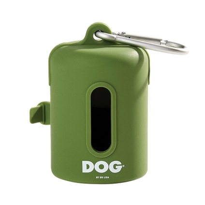 DOG by Dr Lisa Poo Bag Holder Khaki