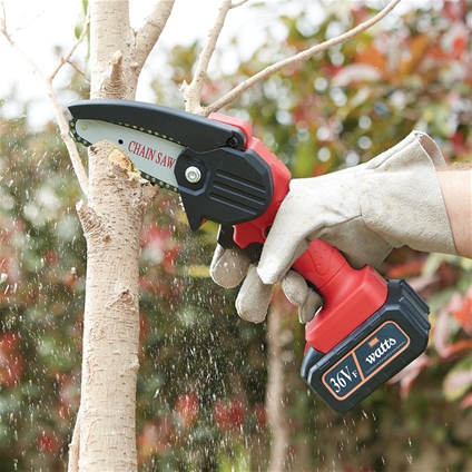 Hand Held Cordless Mini Chain Saw