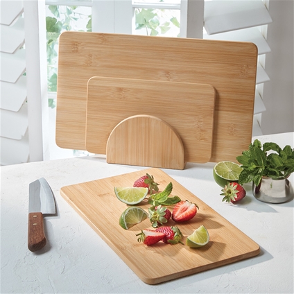 Bamboo Cutting Board Set