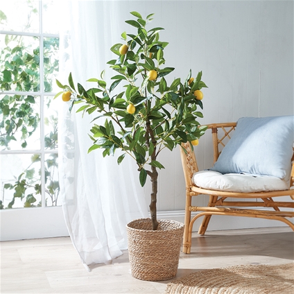 Faux Lemon Tree