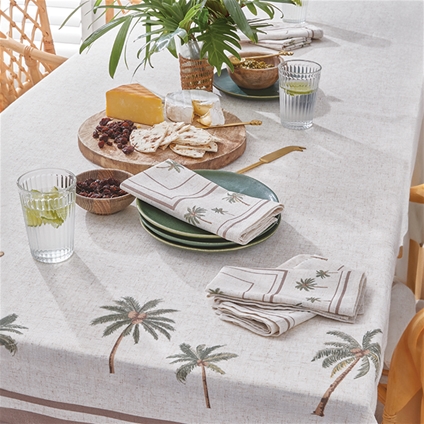 Palm Tree Table Linen