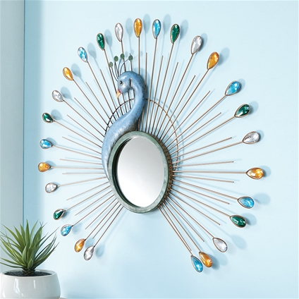 Peacock Mirror