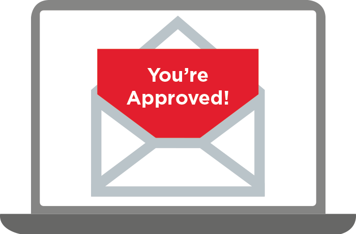 You're Approved Email