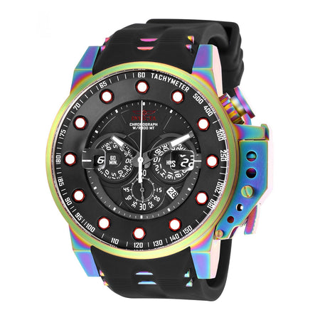 RELOJ  PARA HOMBRE INVICTA I-FORCE 25276 - NEGRO, GALJANOPLASTIA DEL ARCO IRIS