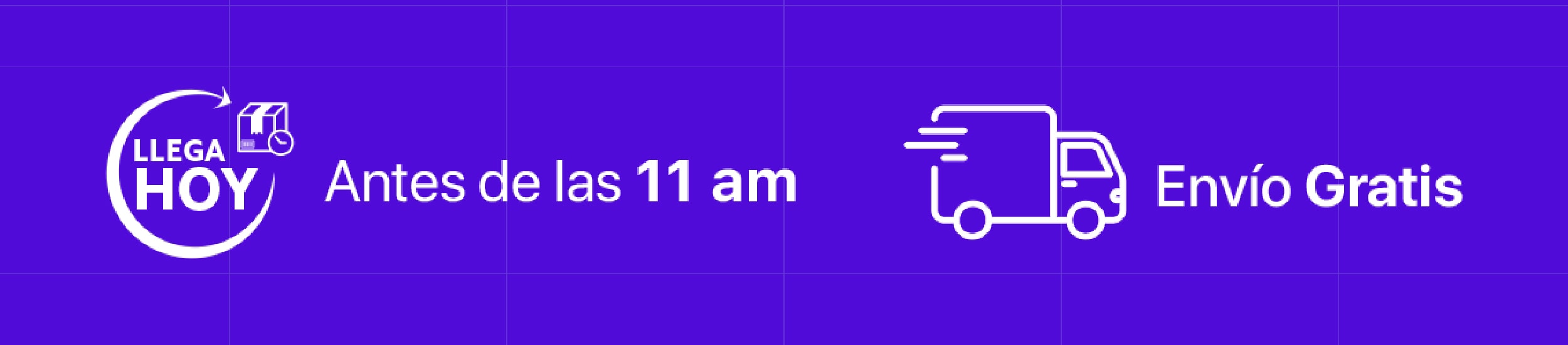 Llega hoy Antes de las 11 am Envío Gratis