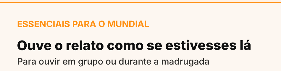 ESSENCIAIS PARA O MUNDIAL
