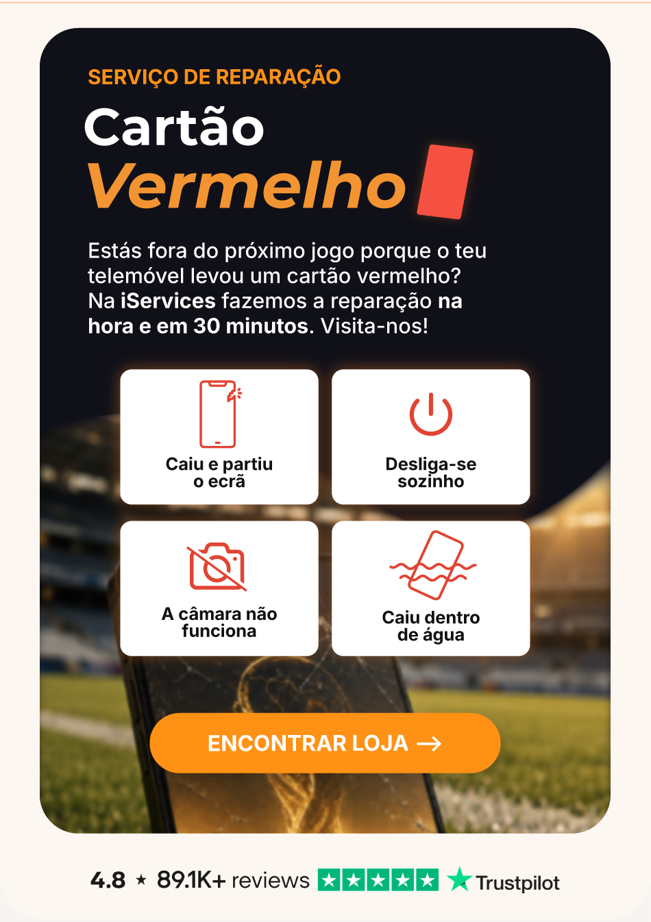 SERVIÇO DE REPARAÇÃO ISERVICES