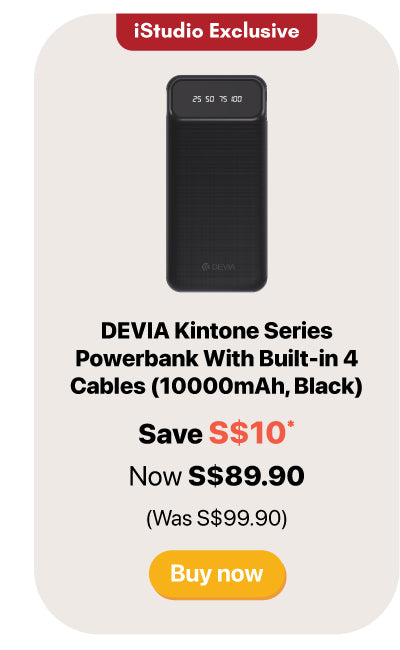 DEVIA Kintone Power Bank Black
