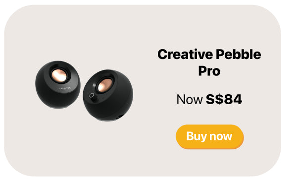 Creative Pebble Pro