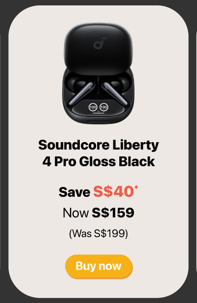 Soundcore liberty 4 pro black