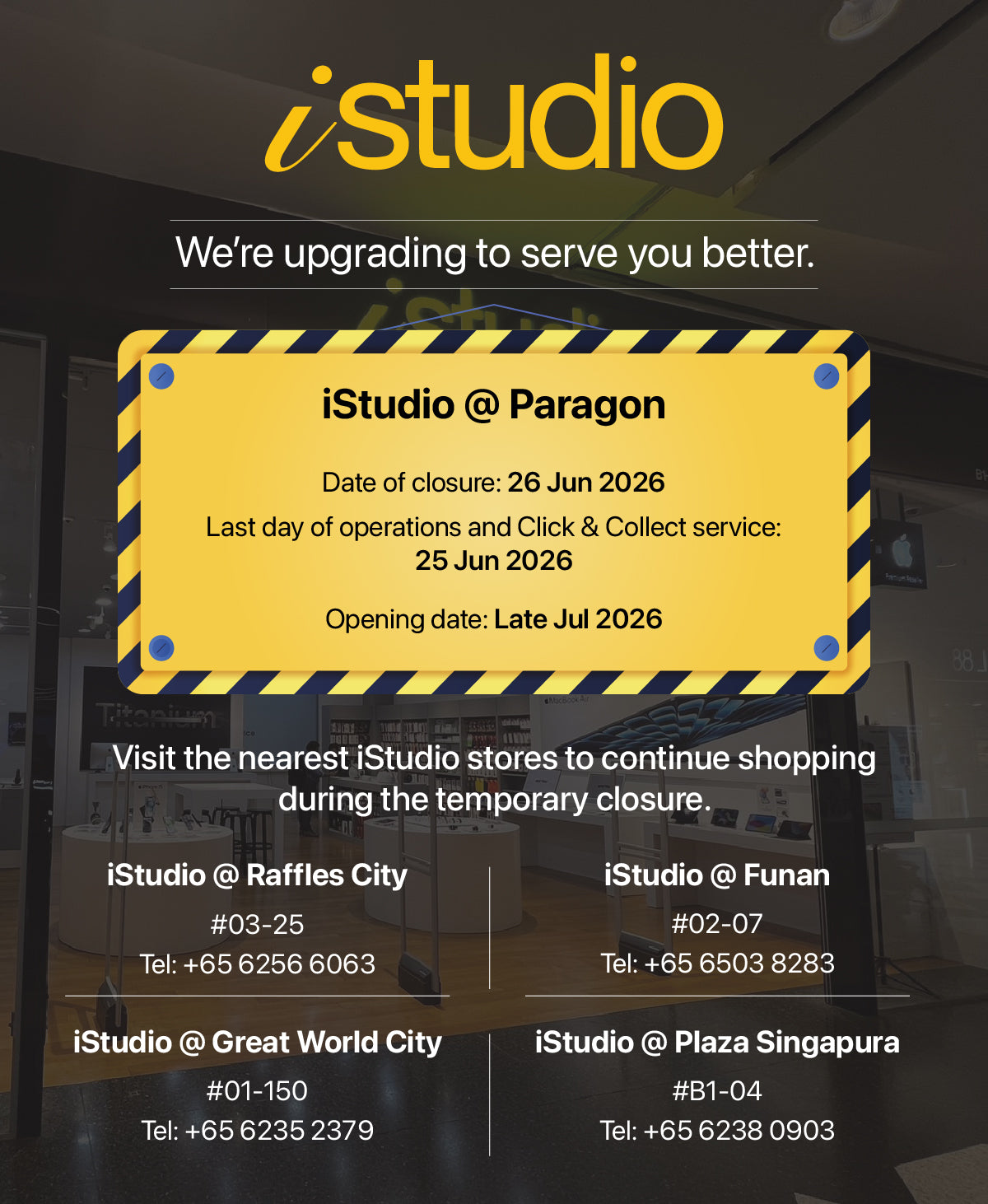 PG reno notice content