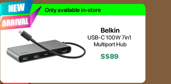 Belkin USB-C 100W 7in1 Multiport Hub