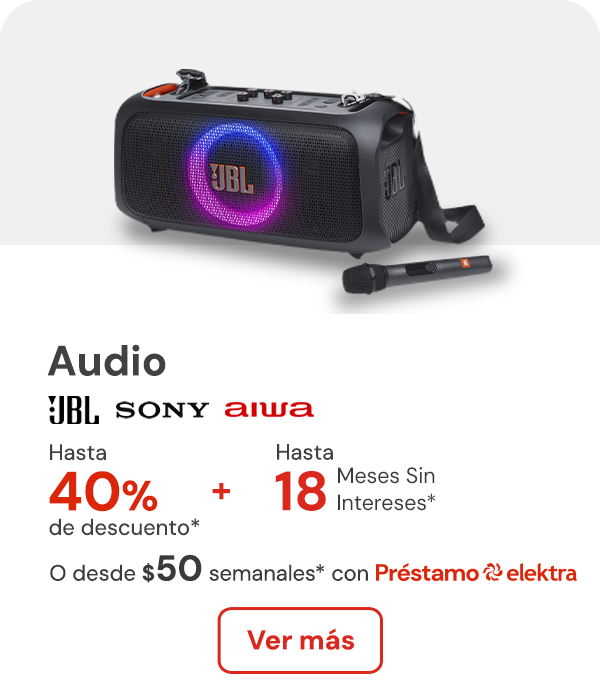 Audio y equipos de sonido