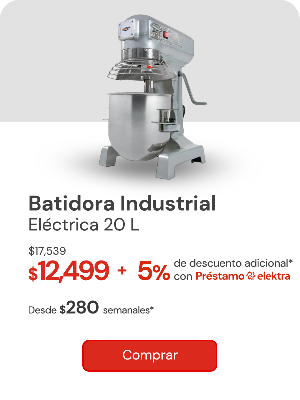 Batidora Industrial Electrica 20 litros