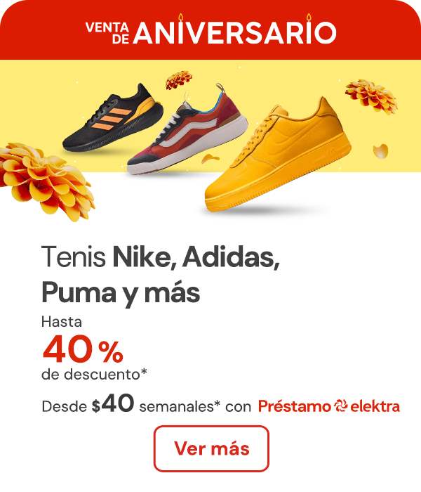 Tenis Nike Adidas Puma y más