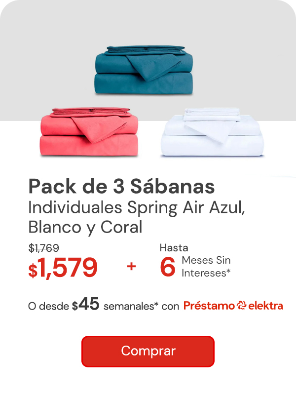 Pack de sabanas