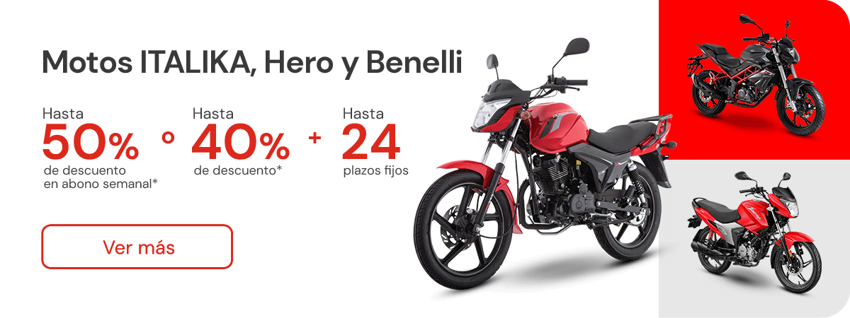 Motos_Italika,_Hero_Y_Benelli_Con