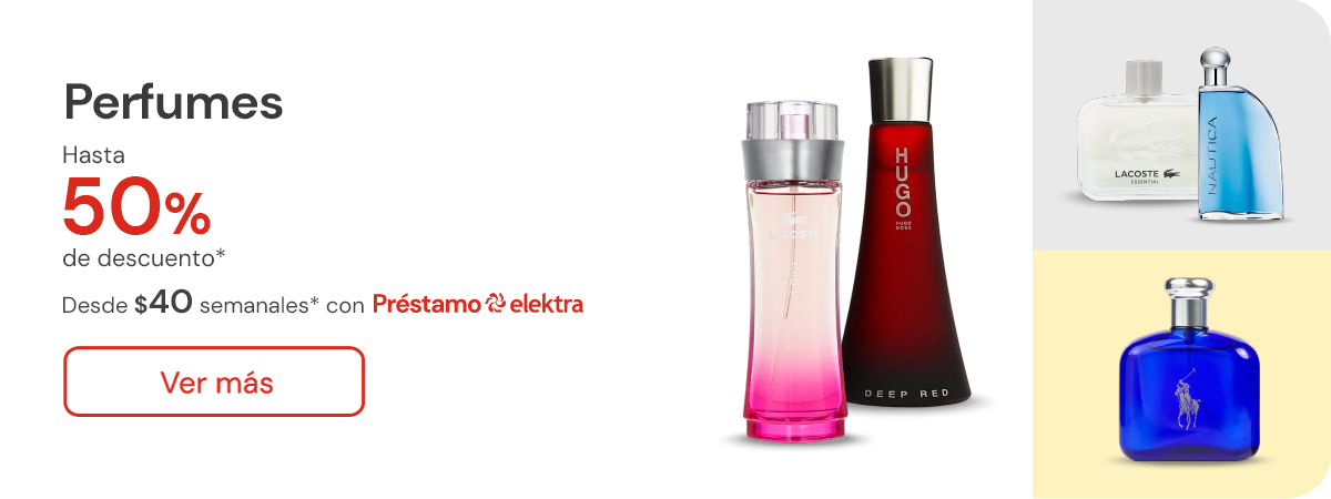 Perfumes Hasta 50% de descuent