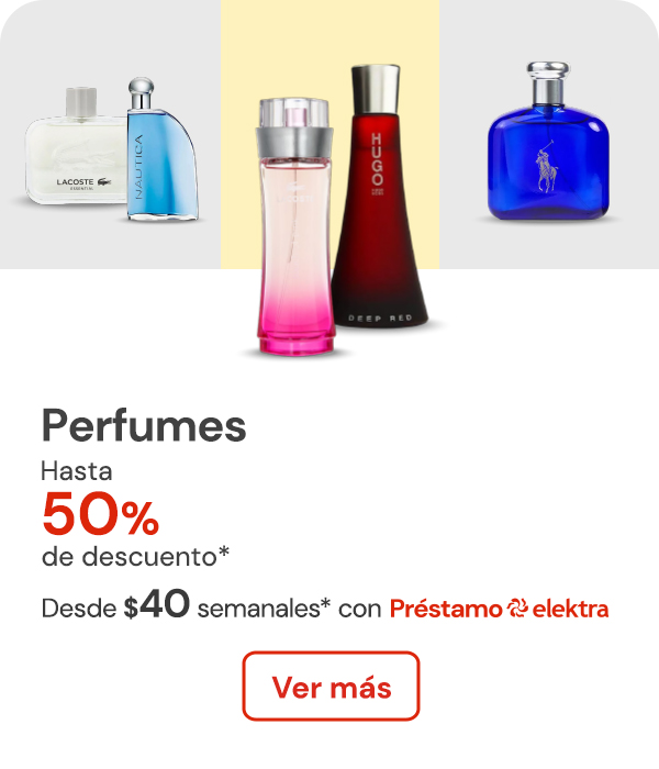 Perfumes Hasta 50% de descuent