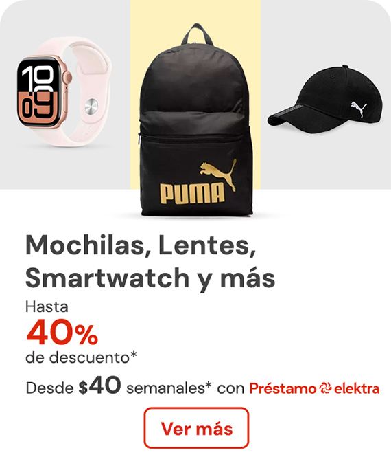 Mochilas Maletas Lentes Smartwatches y Mas