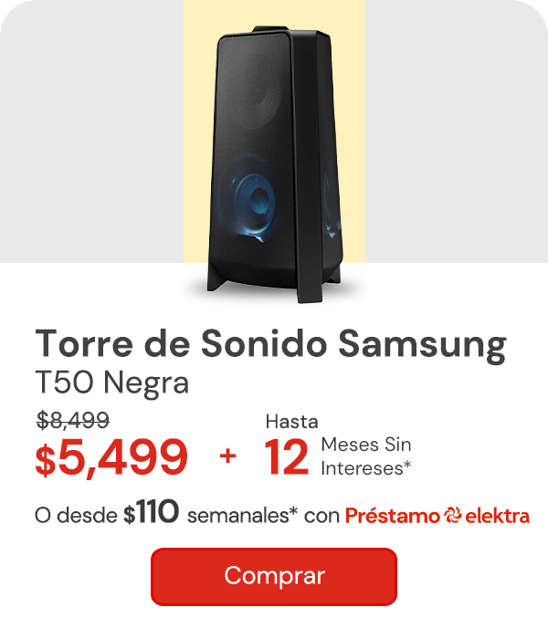 Torre de Sonido Samsung