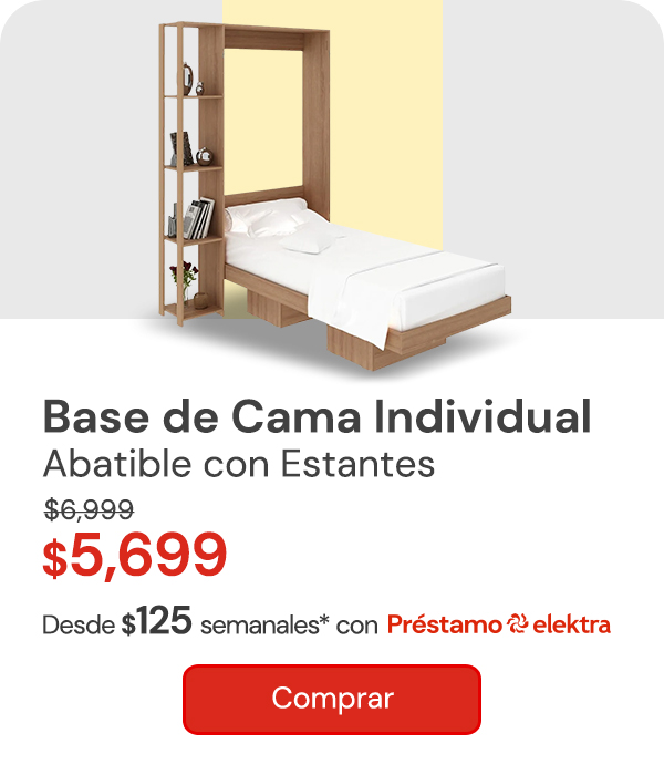 Base cama individual