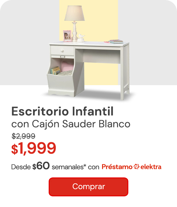 Escritorio infantil