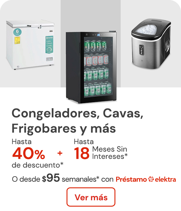 Congeladores cavas frigobares