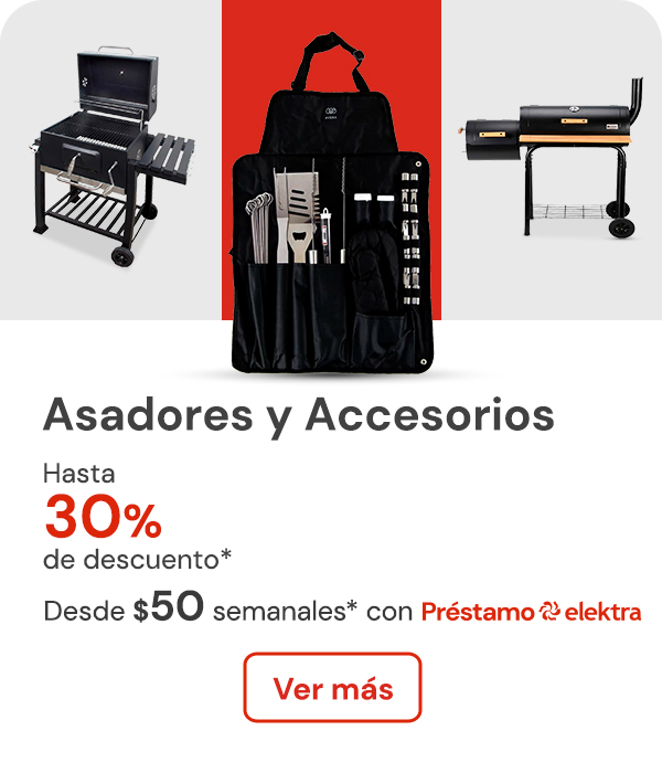 Asadores y accesorios