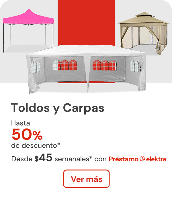 Toldo y carpas