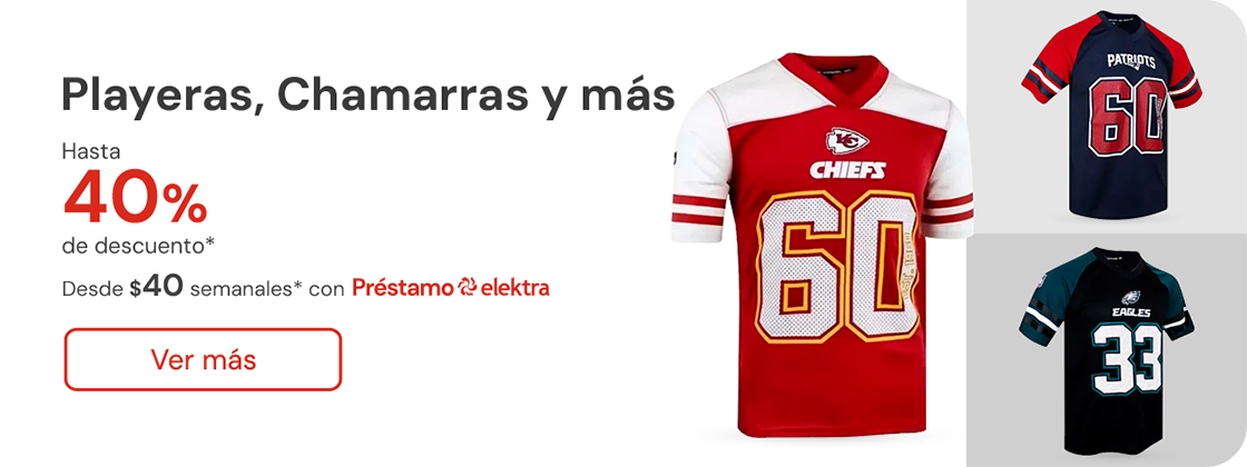 Playeras chamarras 