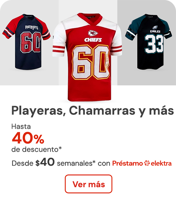 Playeras chamarras 