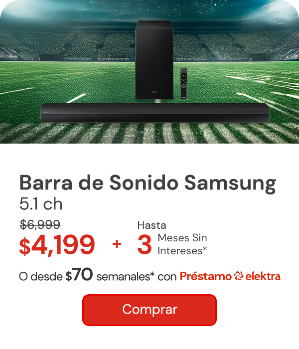 Barra de sonido