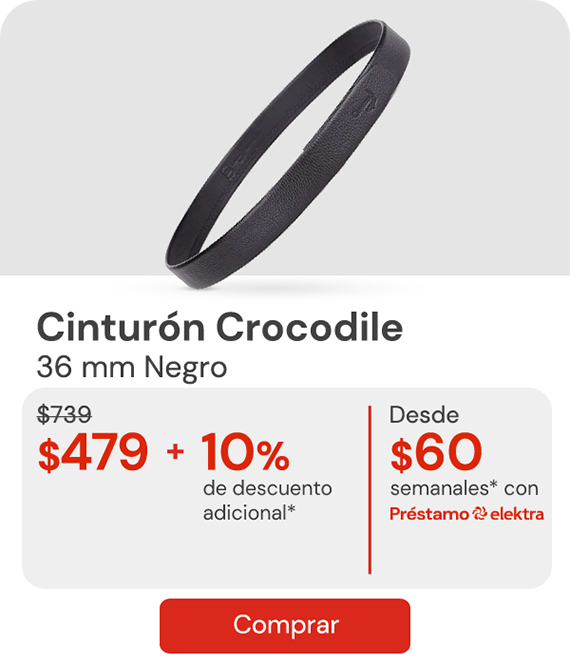 Cinturón Crocodile