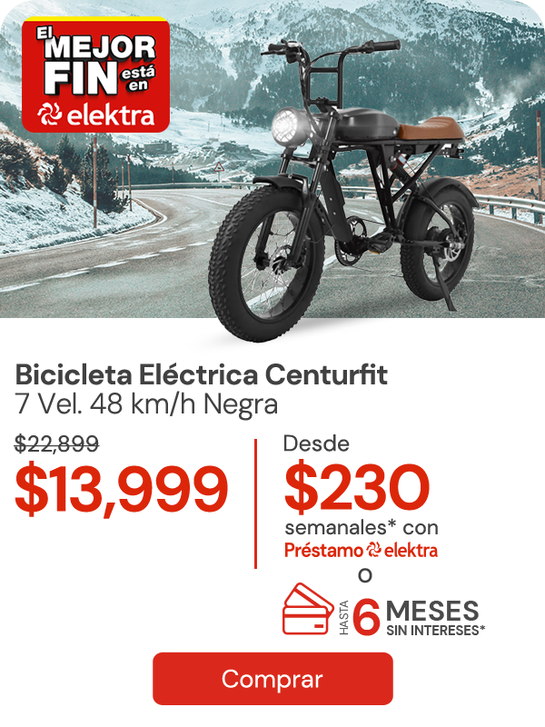 Bicicleta Eléctrica Centurfit