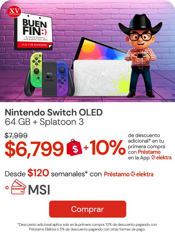 Nintendo Switch OLED 64GB
