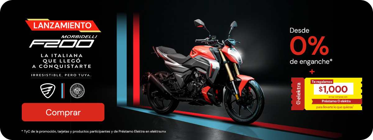 LANZAMIENTO MORBIDELLI - NZ250 Desde 0% de enganche + Bono de $1,000