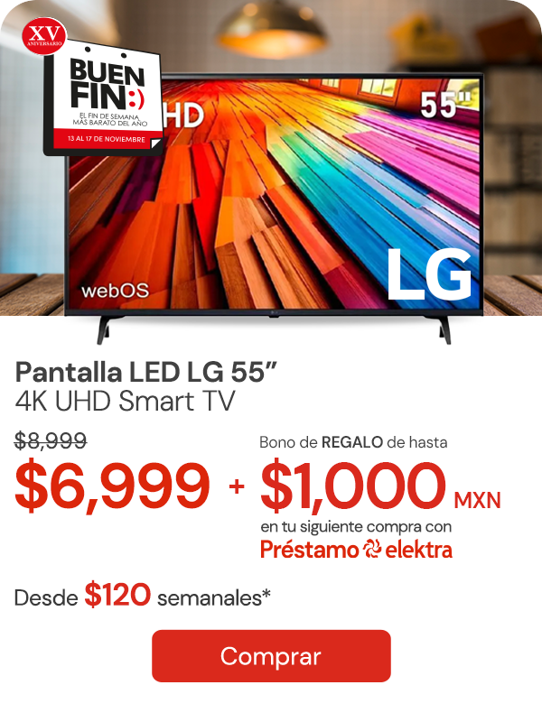 Pantalla 55 TV LG- Led