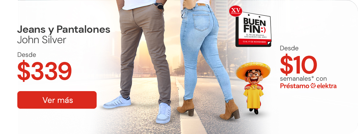 Jeans y Pantalones John Silver en $339 desde $10 semanales