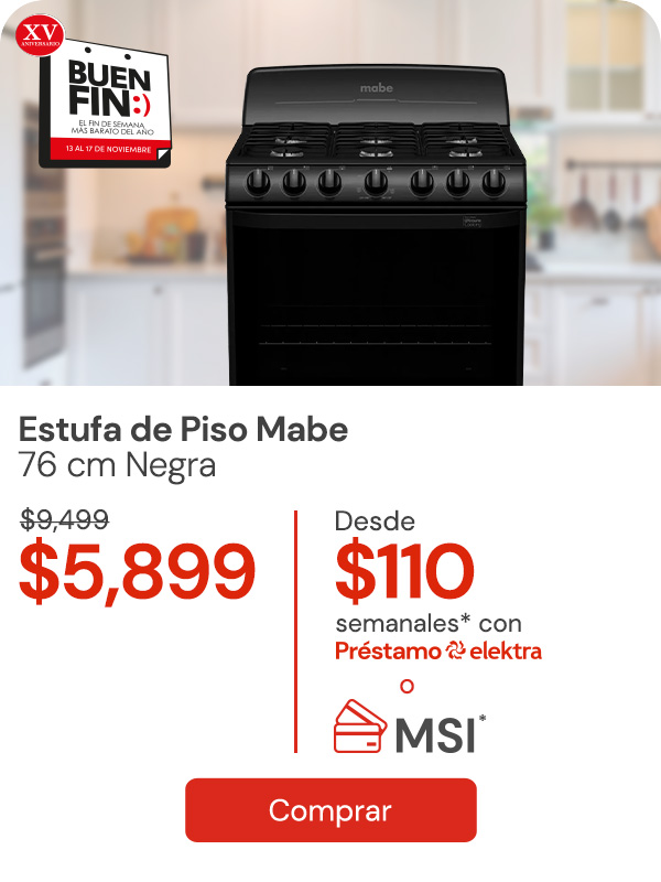 Estufa de Piso 76 cm