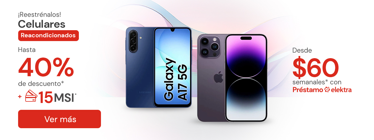 "¡Reestrénalos! Celulares reacondicionados con hasta 40% de descuento"