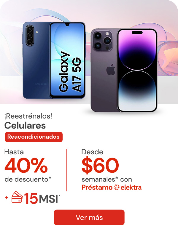 "¡Reestrénalos! Celulares reacondicionados con hasta 40% de descuento"