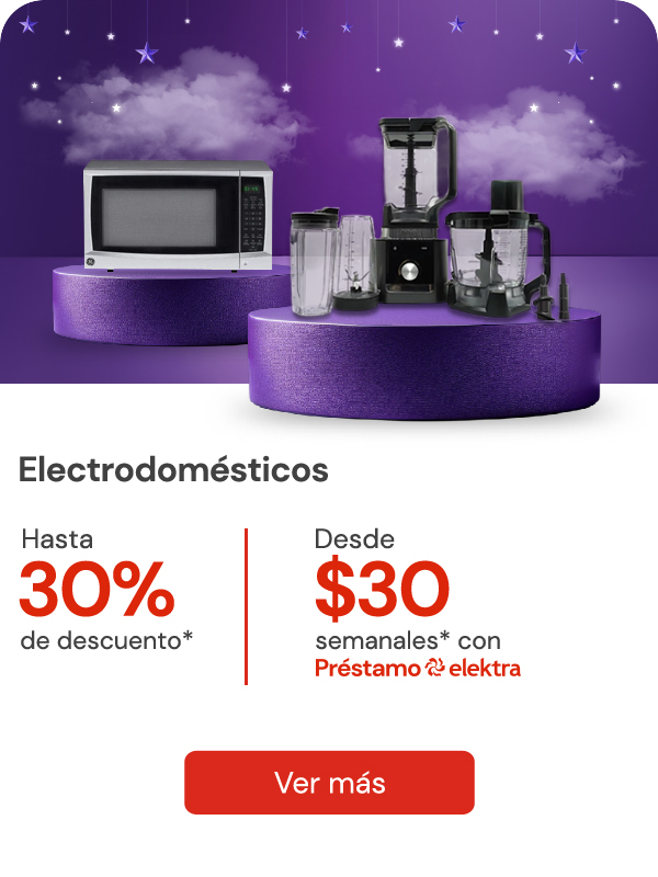 Electrodomesticos 30%