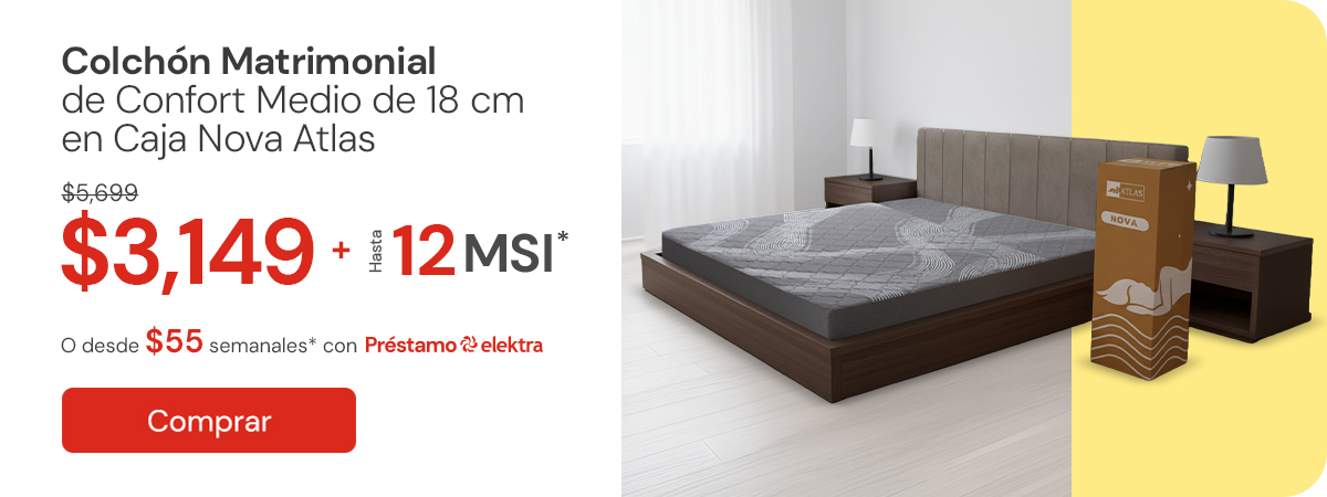 Colchón matrimonial