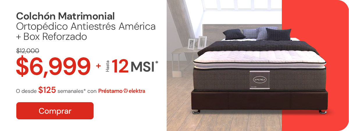 Colchón matrimonial