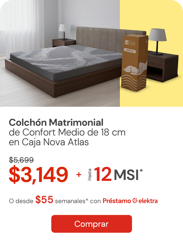 Colchón matrimonial