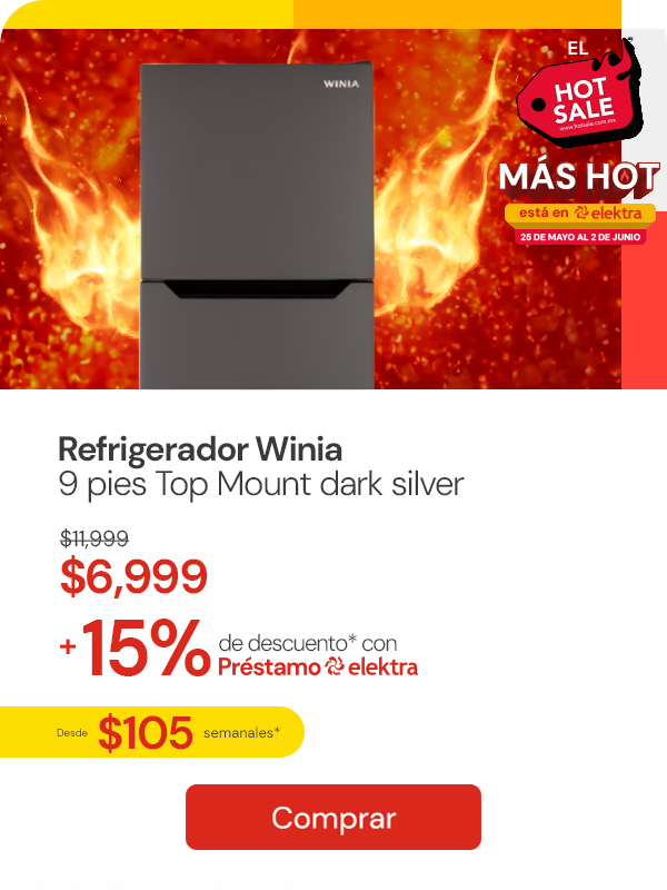 Refrigerador Winia 9