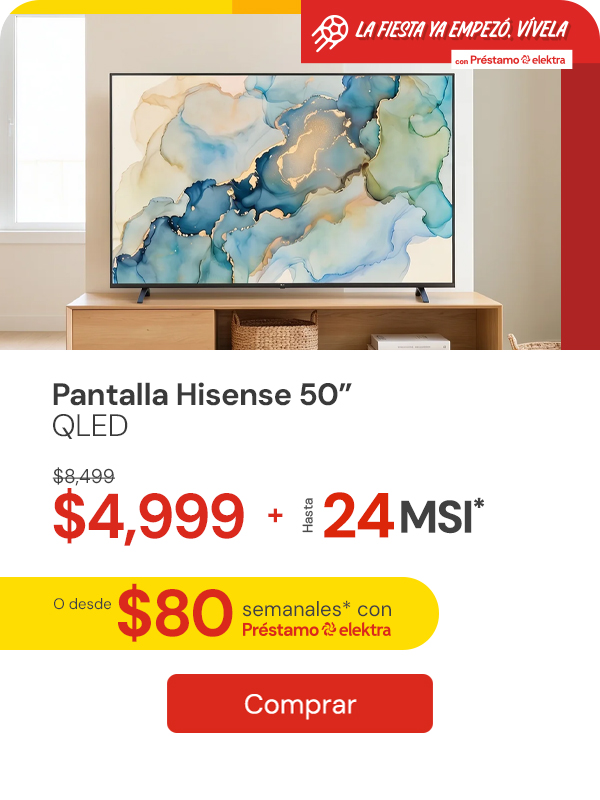 Pantalla hisense 