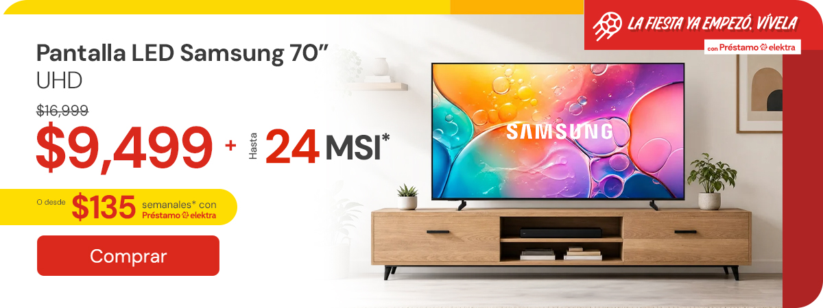 Pantalla Samsung 70
