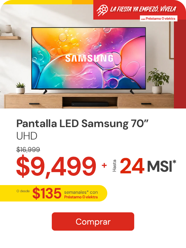 Pantalla Samsung 70
